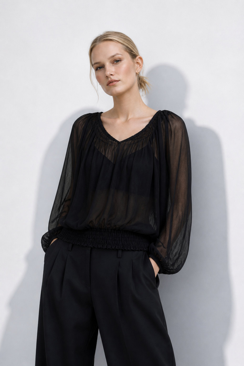 Blouse, Saint Tropez - Size M
