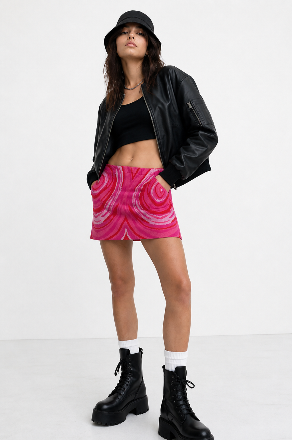 Mini Skirt, Hosbjerg - Size M