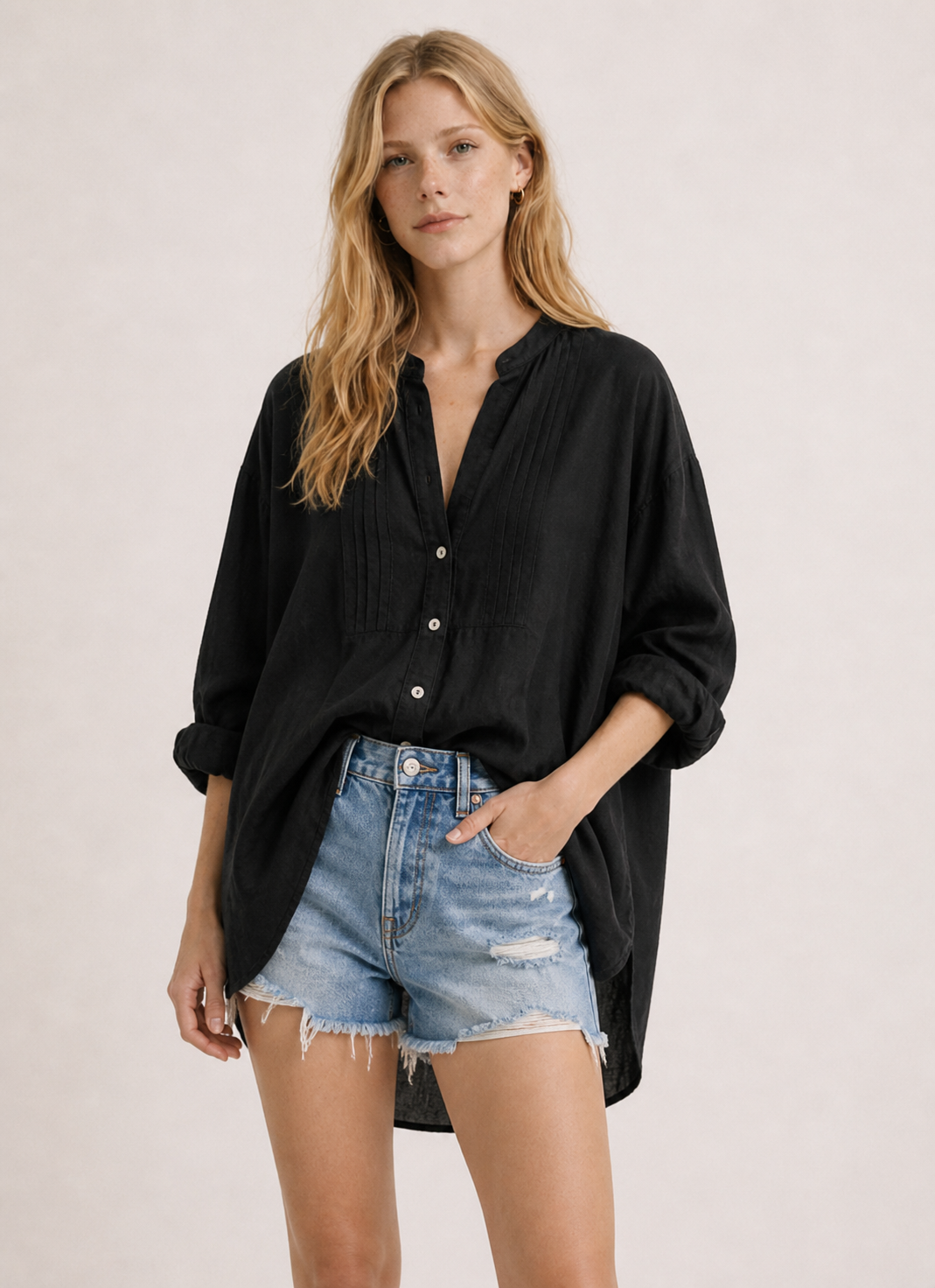 Oversize Shirt Dress, Cassiopeia  - Size S