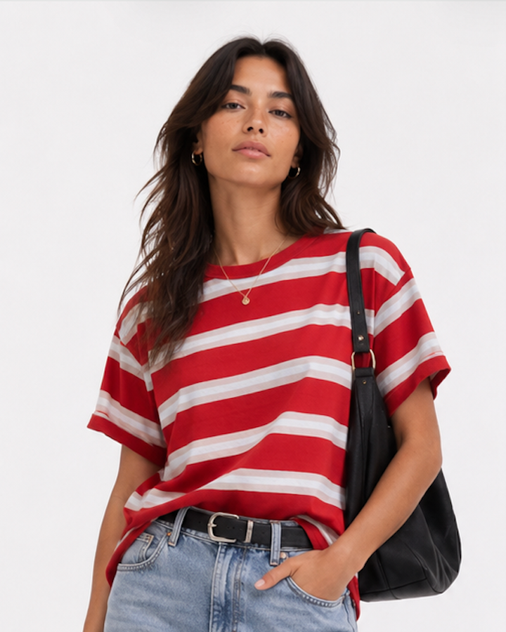 Striped T-shirt, NEXT - Size L