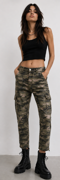 Camouflage pants, Primark - Size EU 36