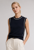 Knitted stretch Vest, ZARA - Size EU S