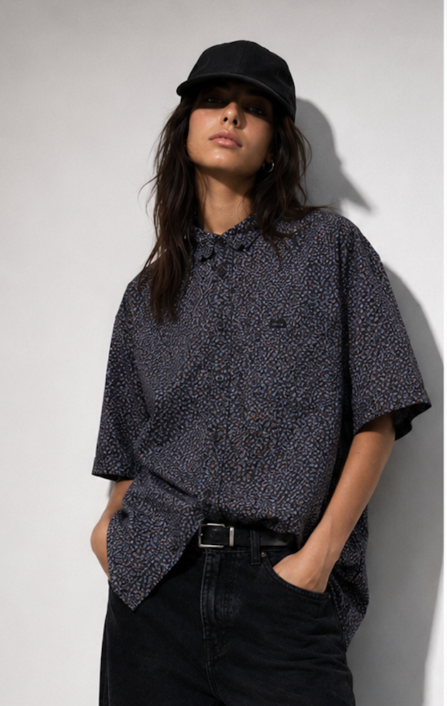Oversize floral shirt, RVCA - Size XL