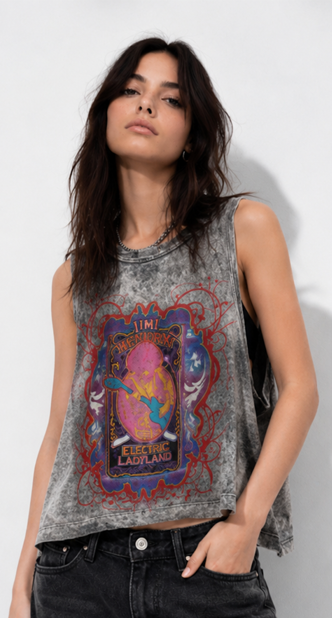 Tie-dye top, ASOS - Size EU 36