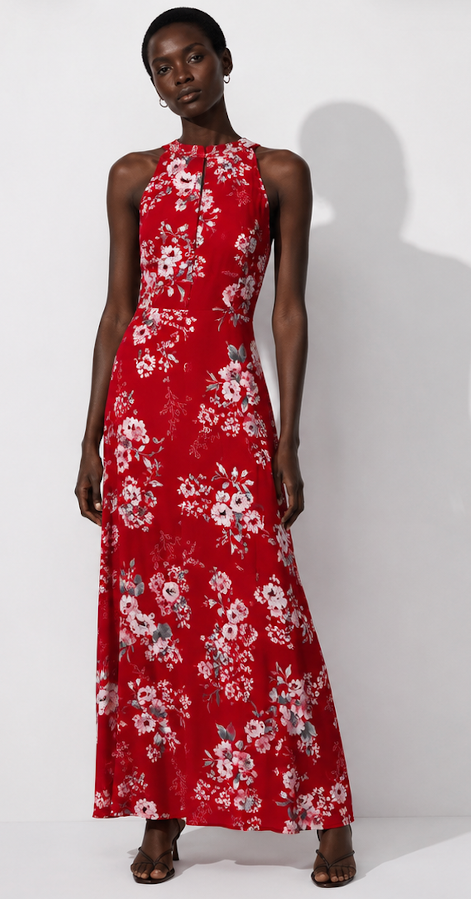 Floral synthetic dress, VILA - Size 40
