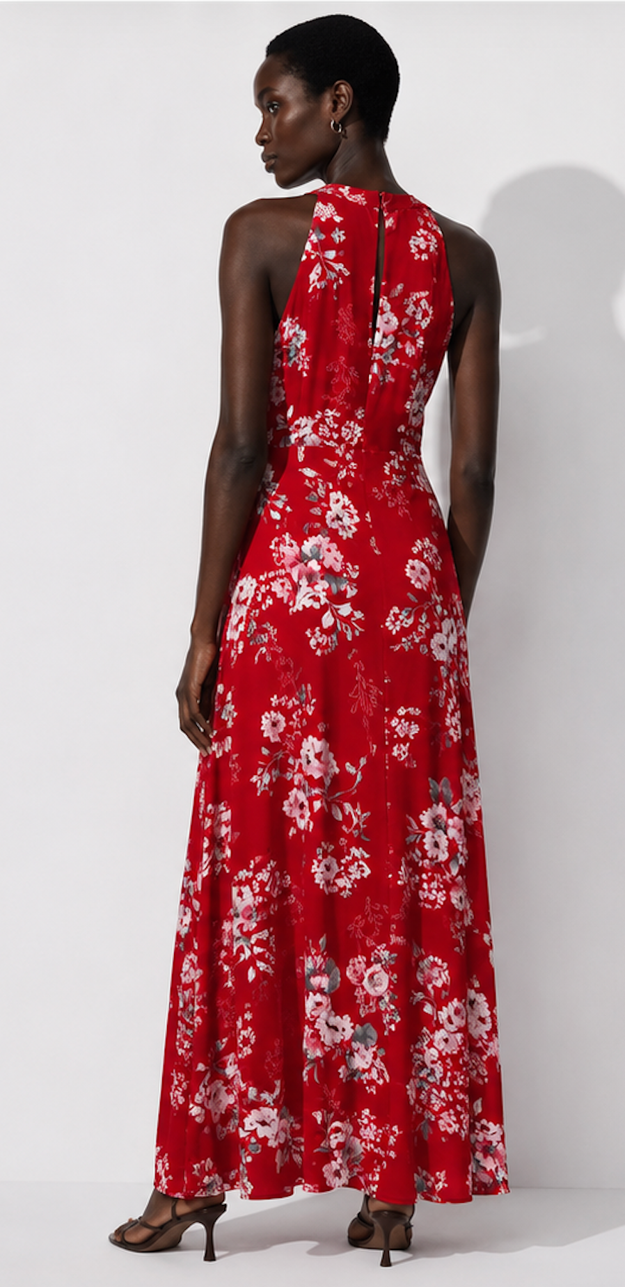 Floral synthetic dress, VILA - Size 40