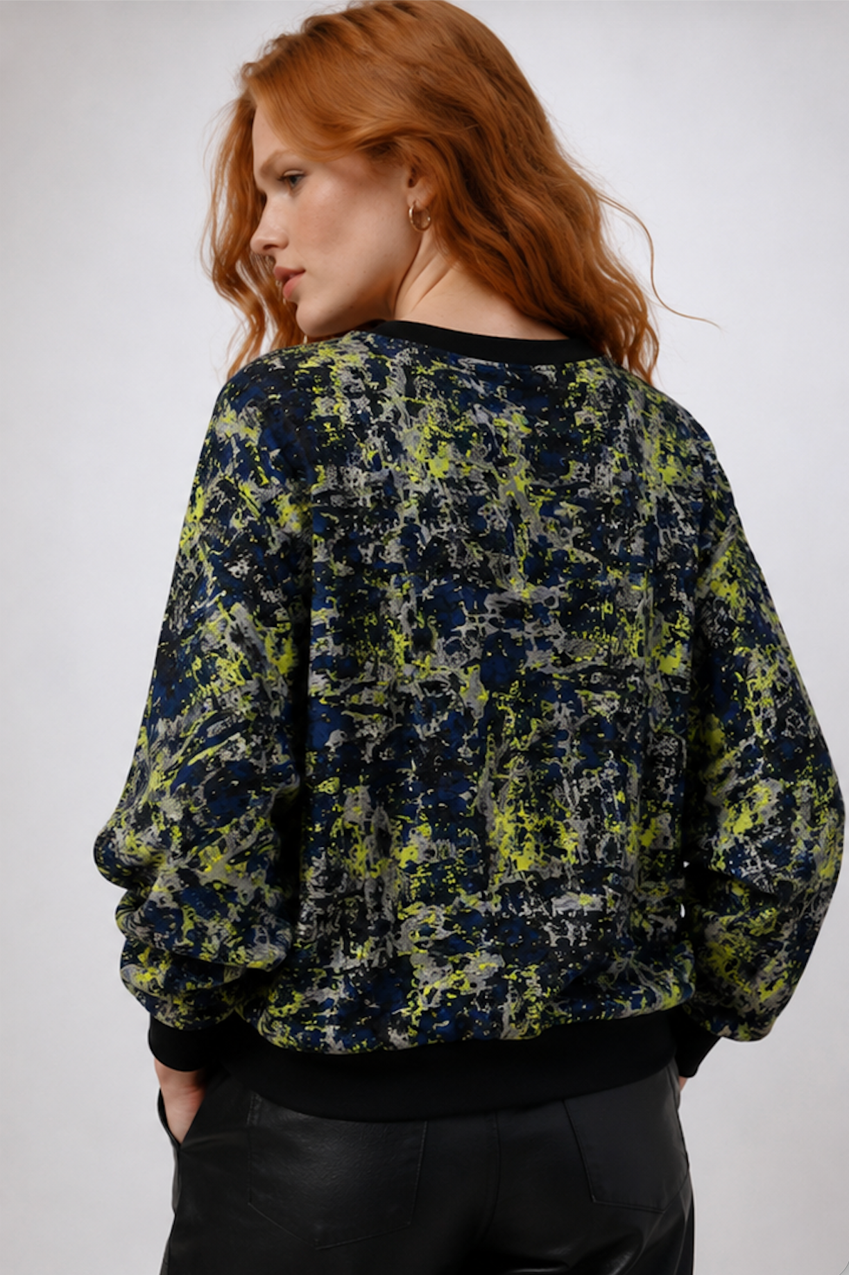 Colorful shirt, MONKI - Size S