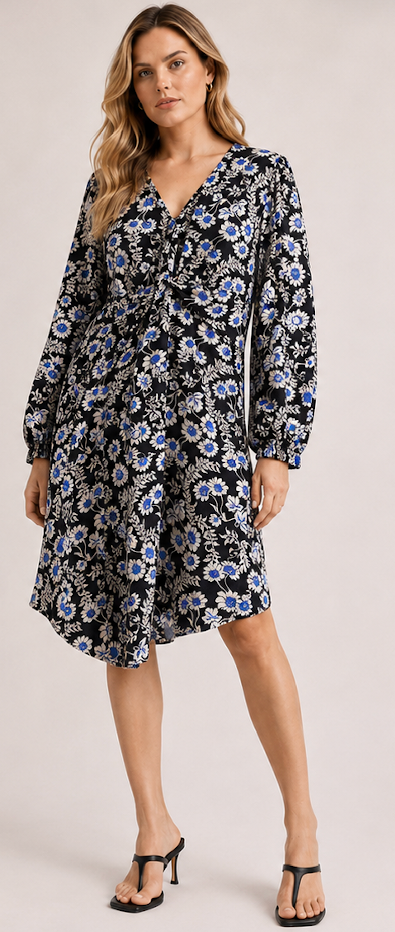 Floral Mini Dress – Size L
