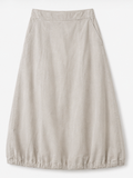 Beige Balloon Hem Midi Skirt, B.YOUNG – Size 36