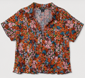 Floral Button-Down Shirt, MONKI – Size XS