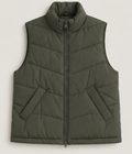 Forest green puffer vest, NOISY MAY - Size L