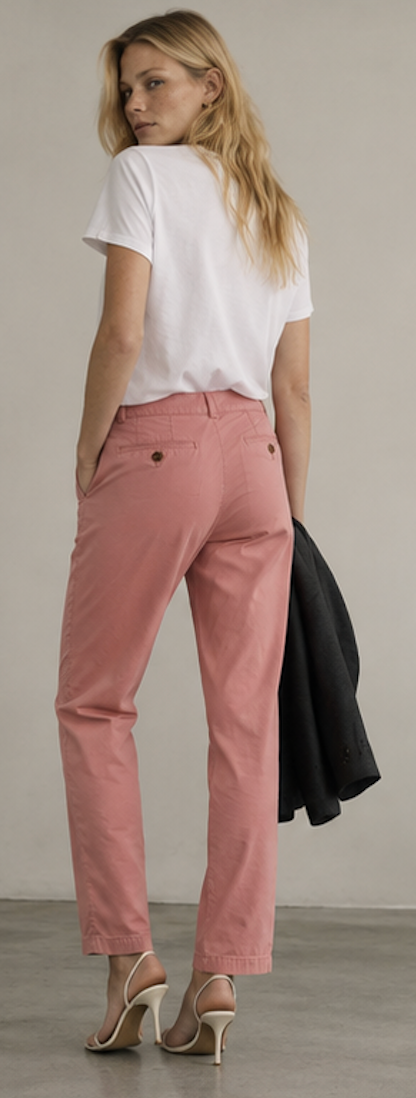 Classic pink Chino Pants, TALBOTS – Size 8