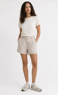 Beige Linnen Shorts, ZARA - Size 5