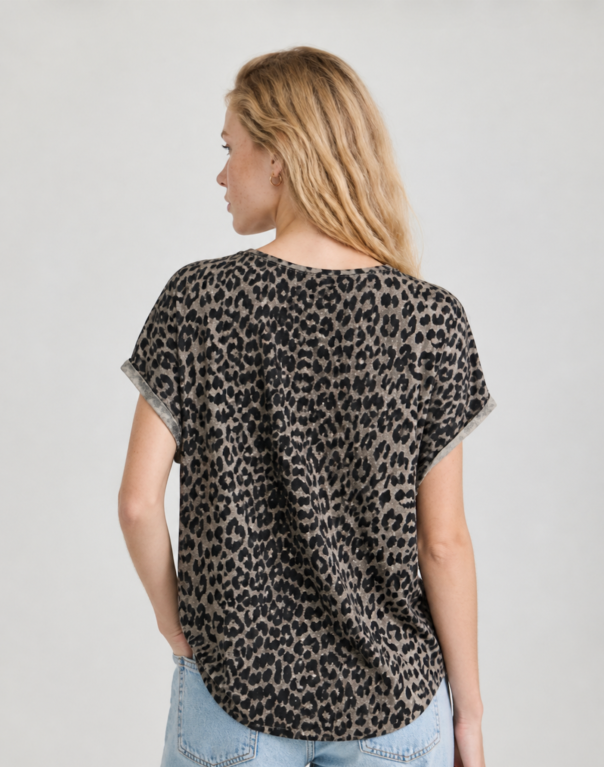Oversize Leopard prints T-Shirt, Vero Moda - Size XL