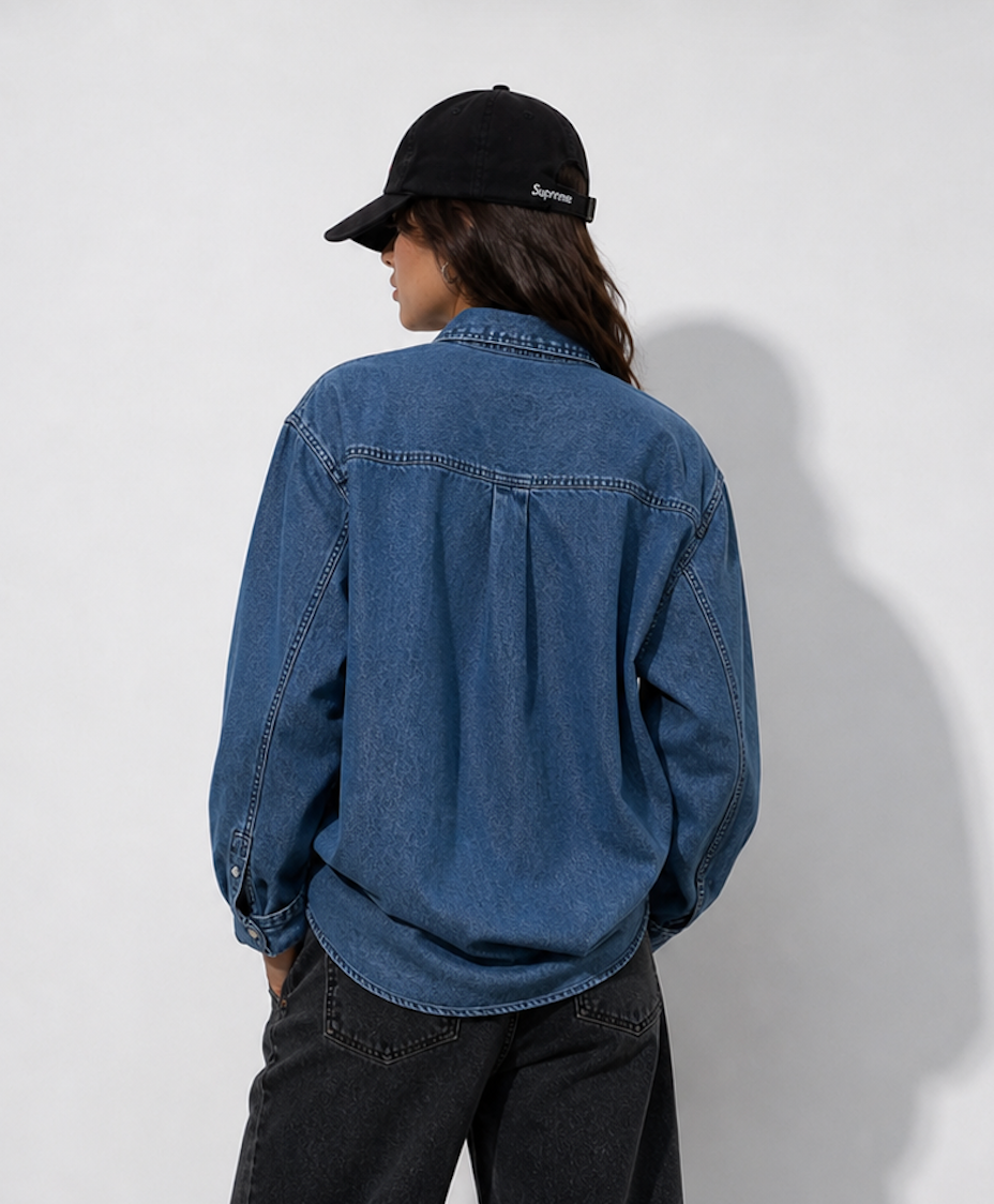 Denim Shirt,  H&M - Size M