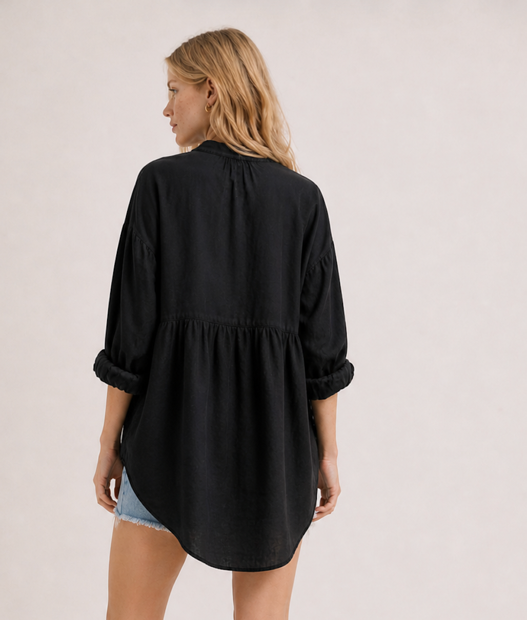 Oversize Shirt Dress, Cassiopeia  - Size S