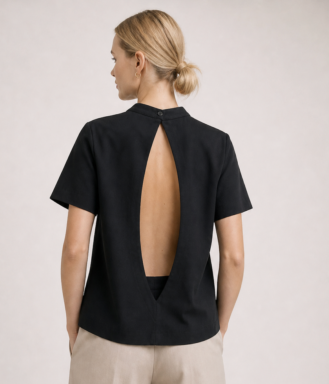 Short-sleeved blouse, ASOS - Size EU 34