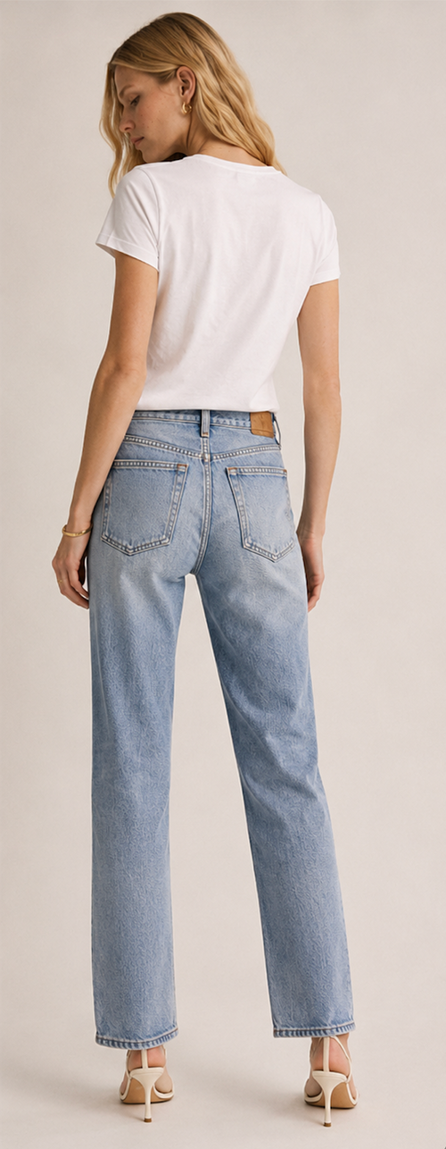 Arrow Low Straight jeans, Weekday  – Size W25 L32