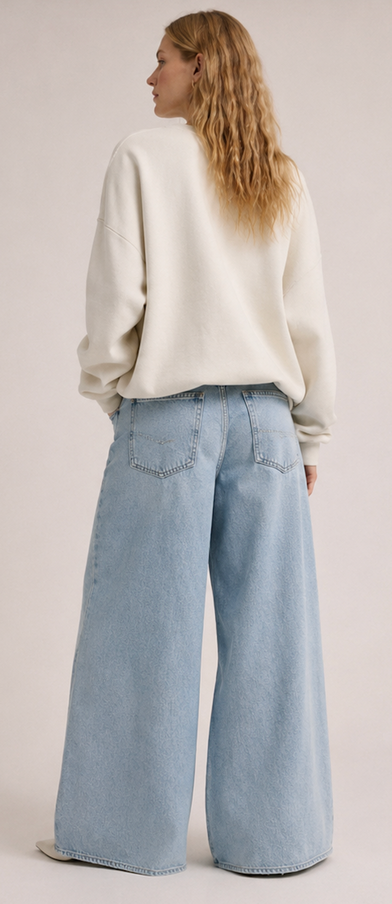 Super Wide Leg Jeans, H&M  – Size XS