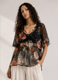 Mesh Oversize Blouse, ONLY - Size S