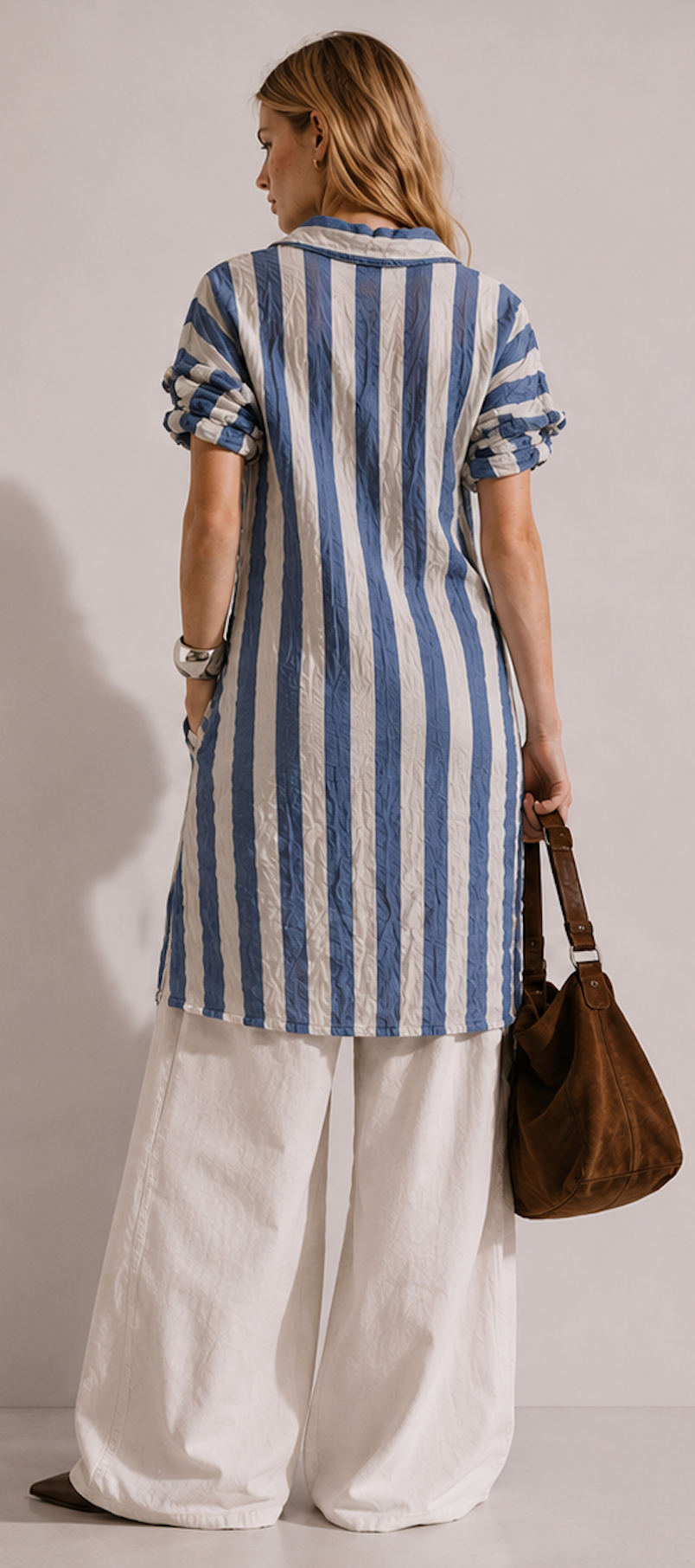 Striped Blouse Dress, Vero Moda – Size S