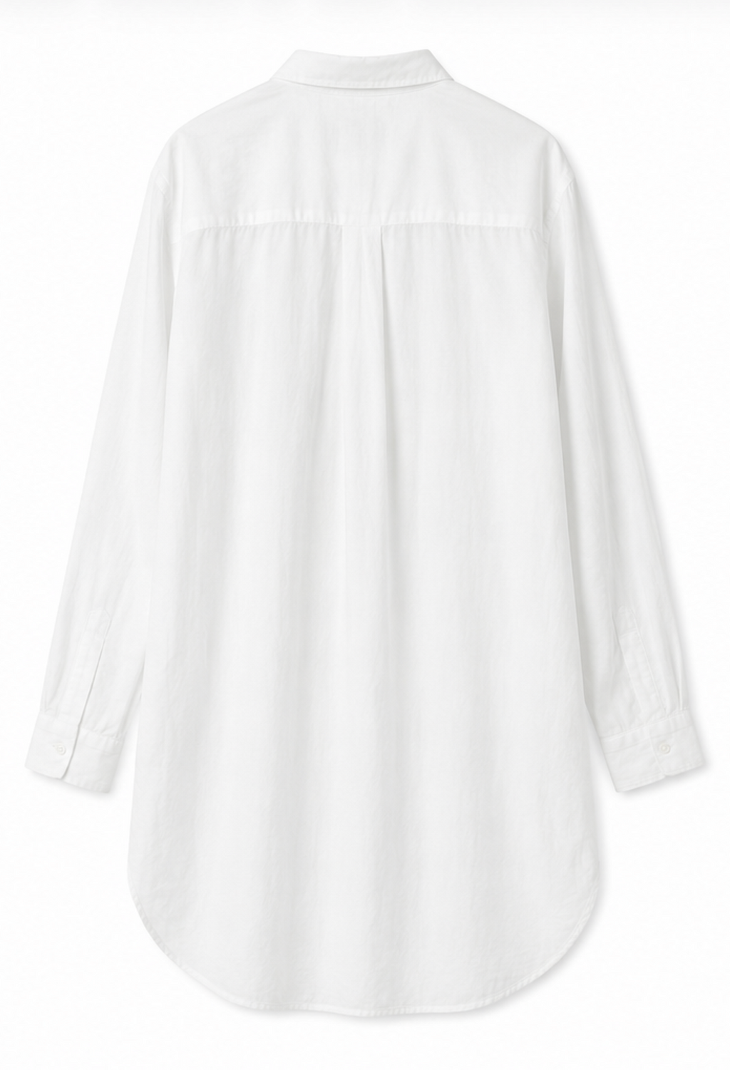 White Linned Blouse, ASOS DESIGN - Size S