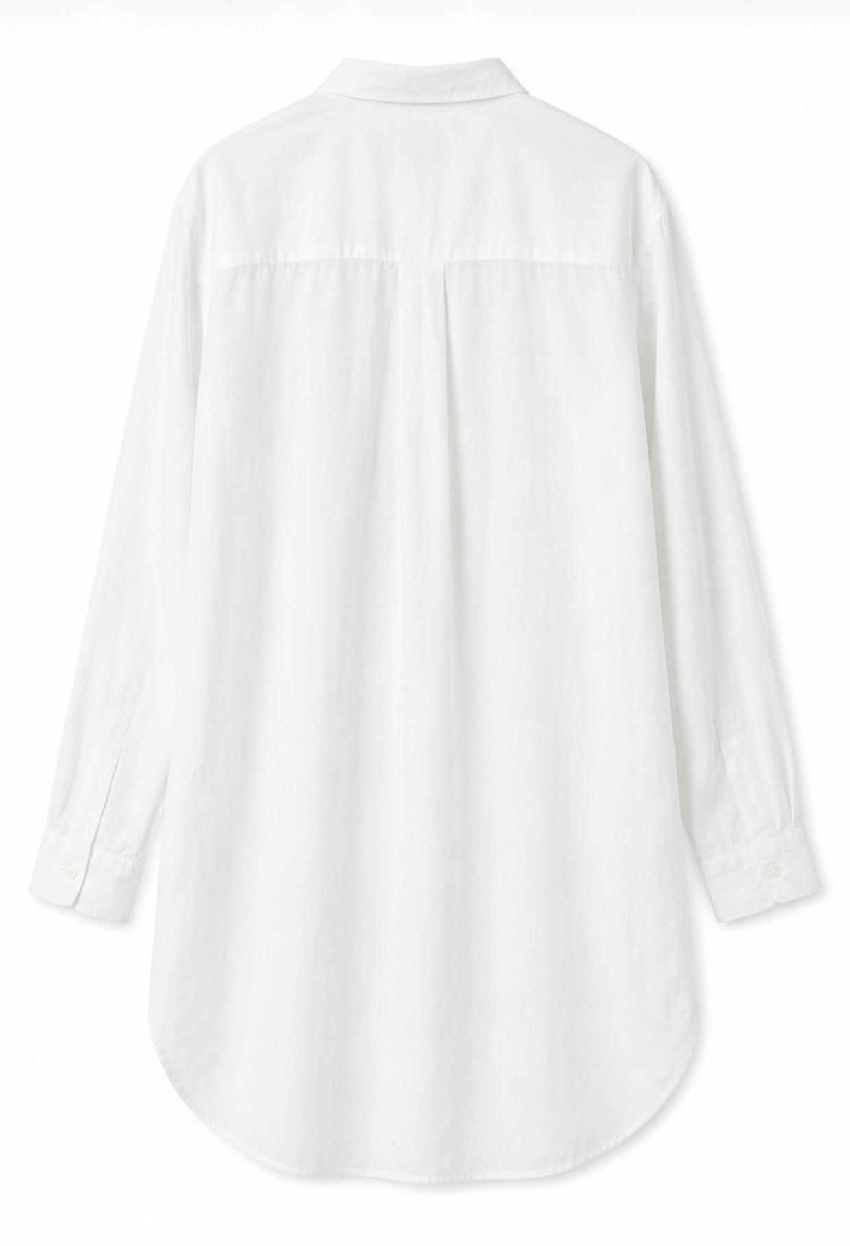 White Linned Blouse, ASOS DESIGN - Size S