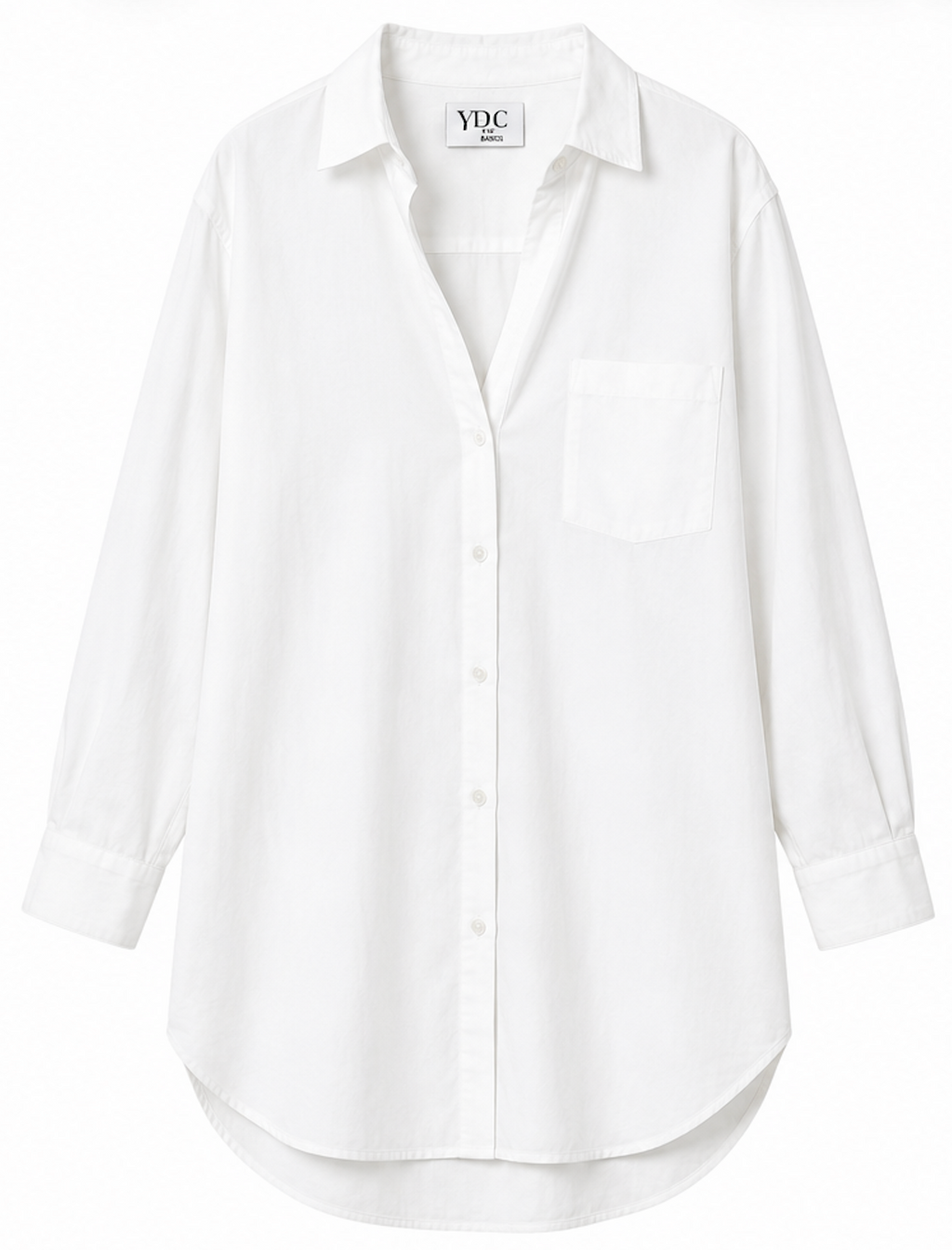 White cotton Shirt, VRS - Size S