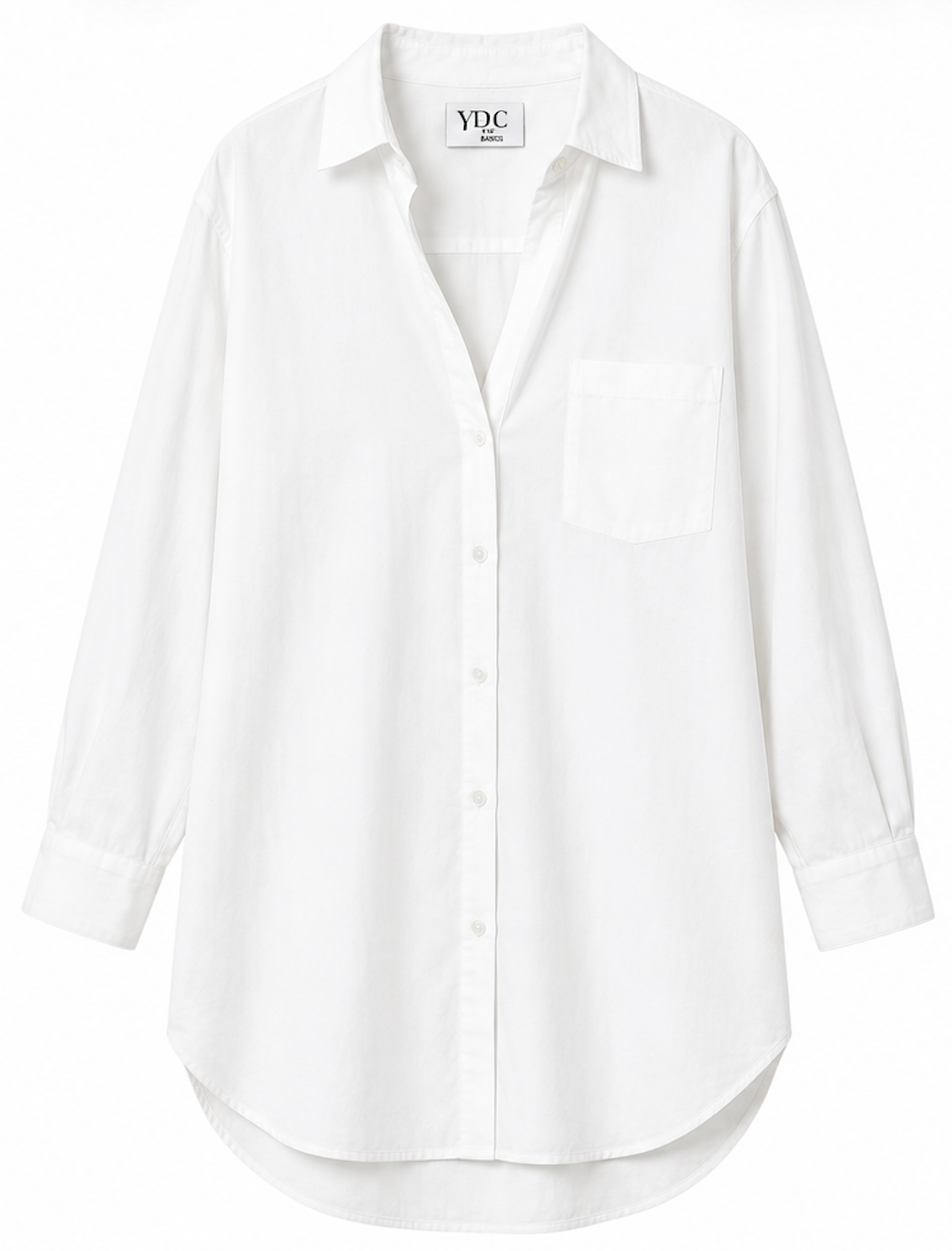 White cotton Shirt, VRS - Size S