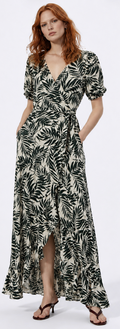 Tropical Wrap Dress , BOii - Size S