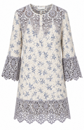 Romantic Embroidered Dress, GANNI - Size S