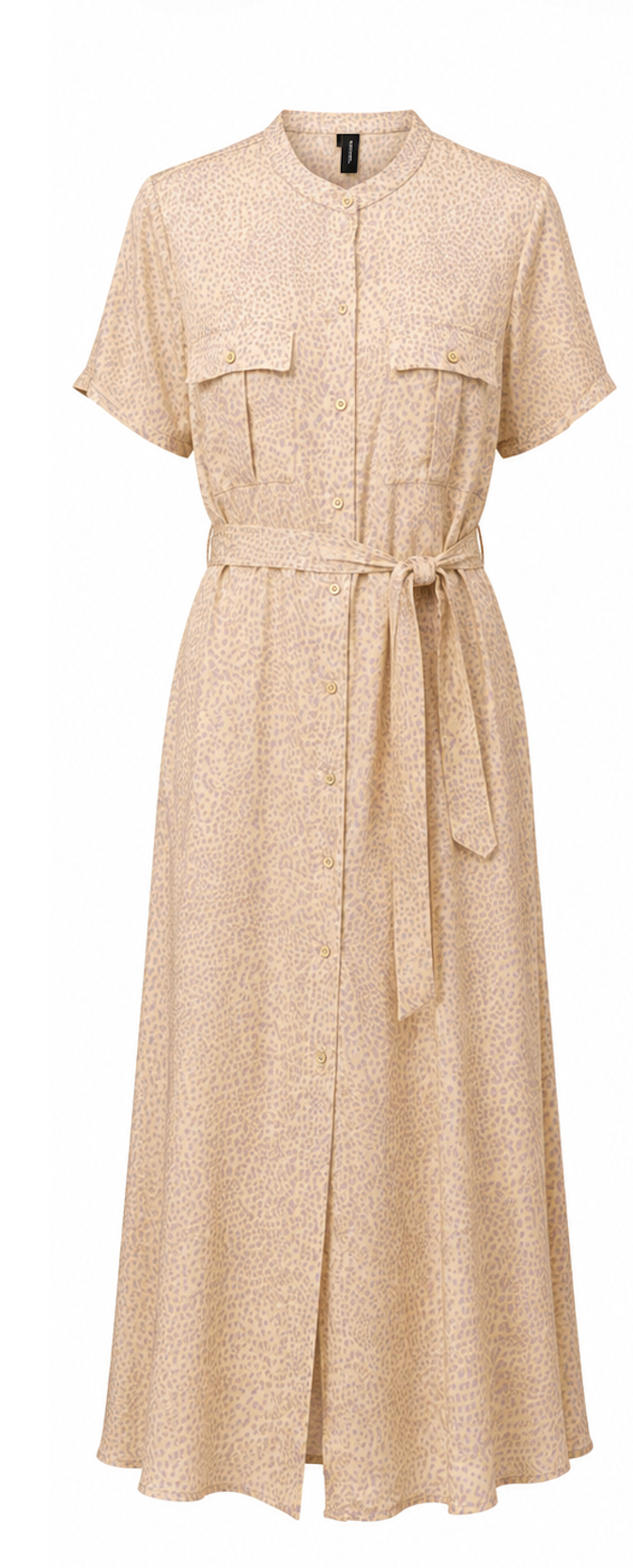 Elegant Clooared Blouse Dress, Vero Moda - Size S