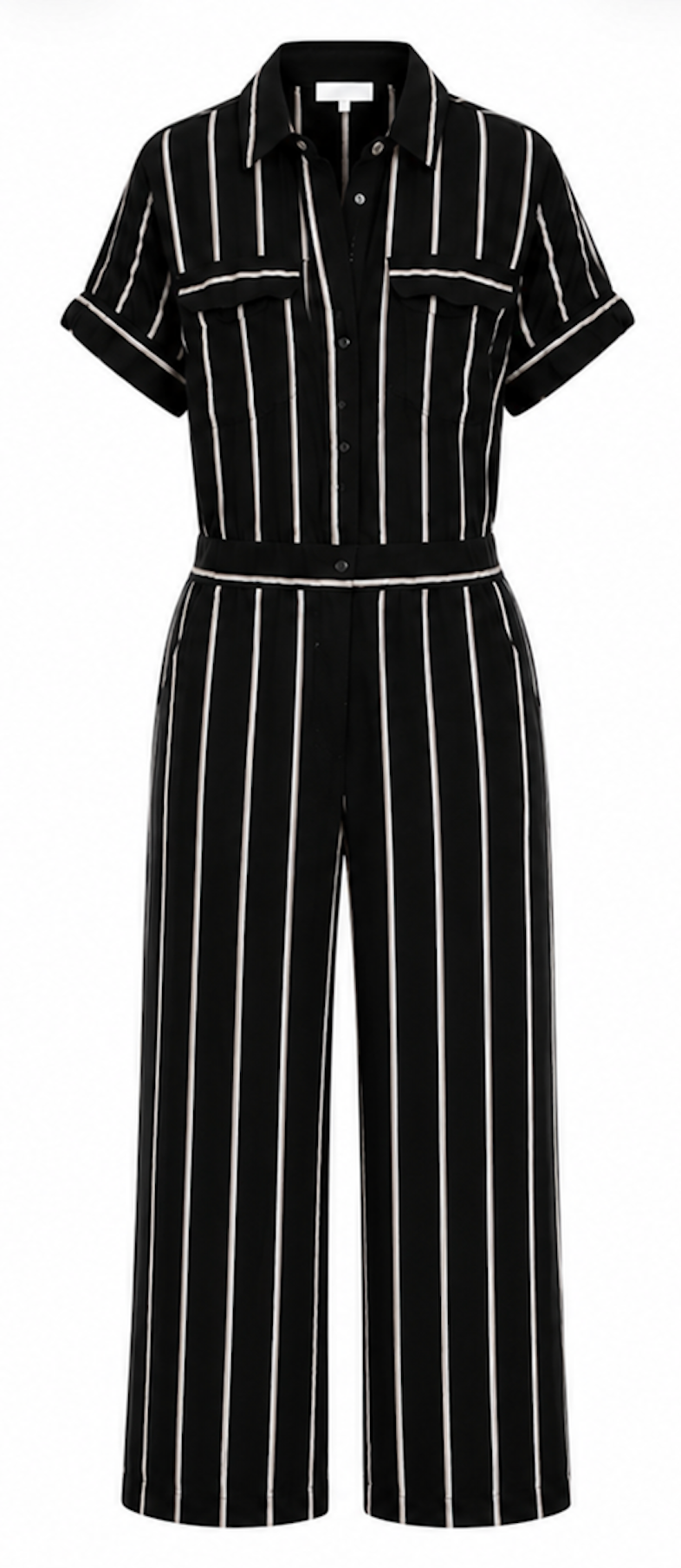 Lightweight Striped Jumpsuit, H&M - Size S
