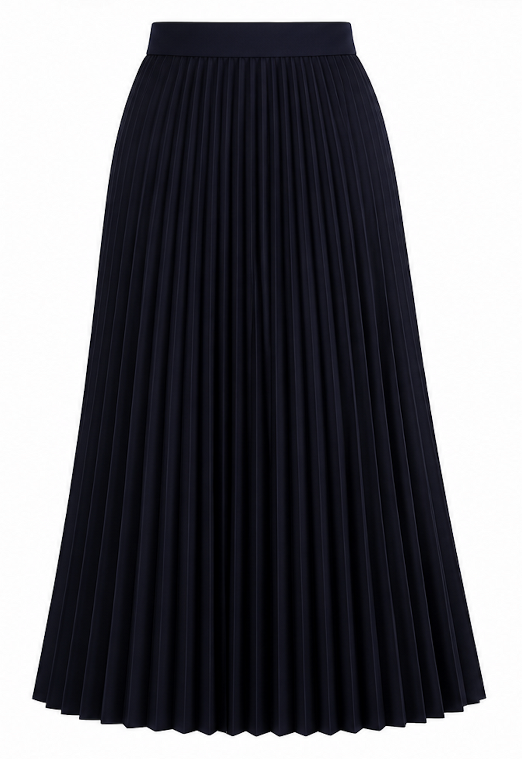 Navy Blue Pleated Skirt, & Other Stories - Size XS