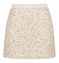 Sequin Mini Skirt in Nude, H&M – Size S