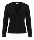 Black Fitted Cardigan, Saint Tropez - Size S