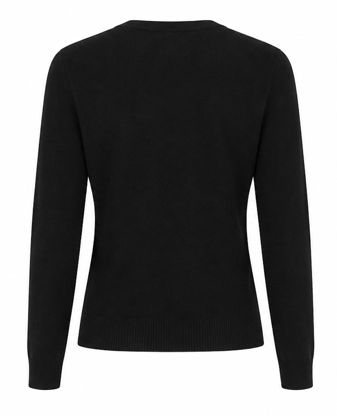 Black Fitted Cardigan, Saint Tropez - Size S