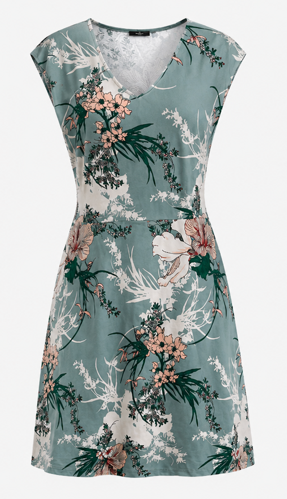 Floral fit-and-flare dress, B.Young – Size M