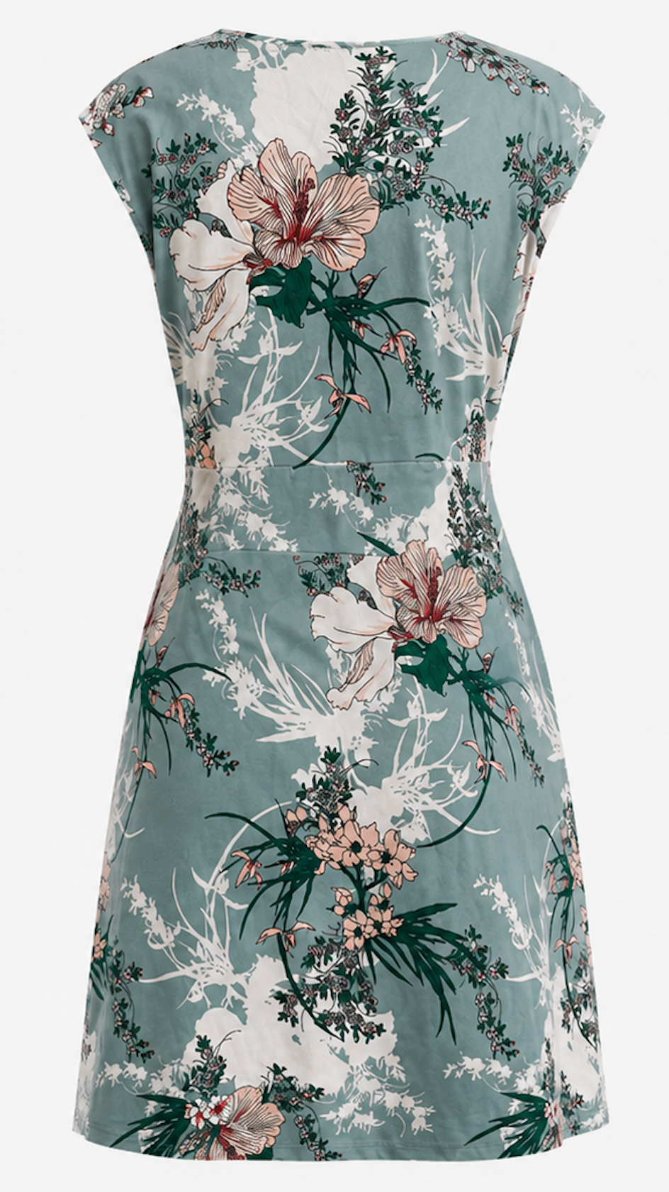 Floral fit-and-flare dress, B.Young – Size M