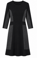 Color Block dress in black/grey, InWear  – Size 40