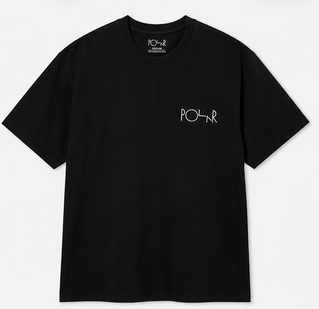 Black T-shirt, Polar  – Size M