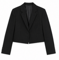 Black Blazer with details, H&M - Size EU 40