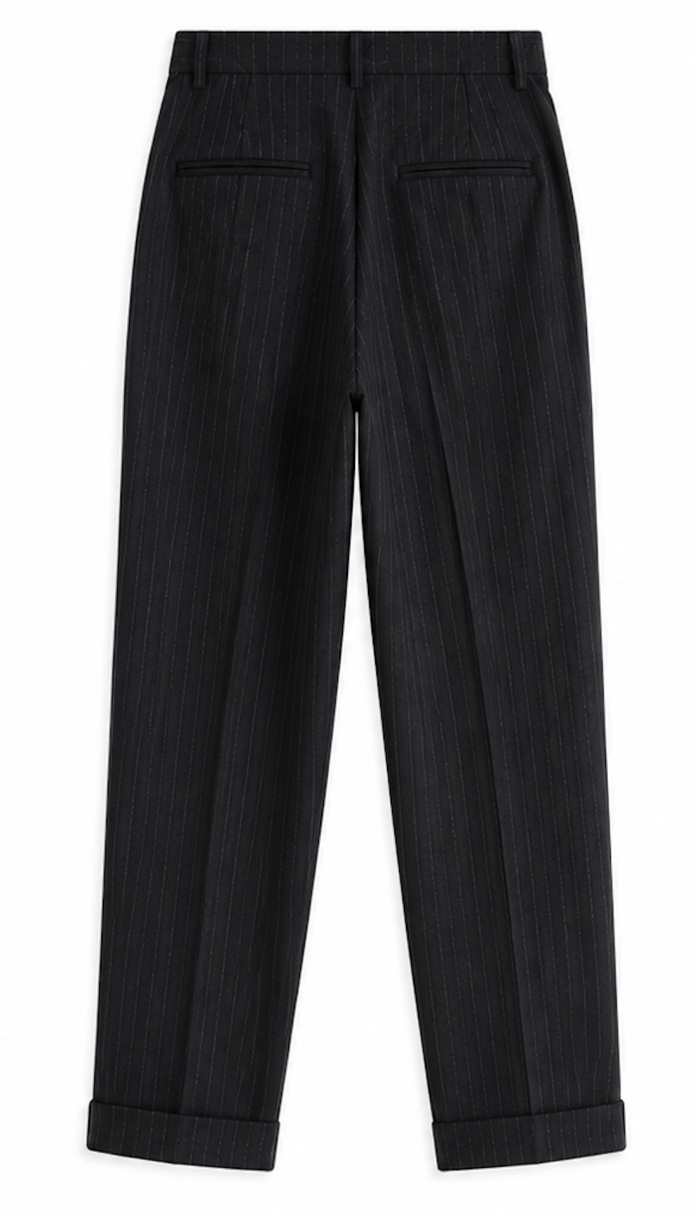 Pinstripe Tapered Dress Pants, ZARA - Size XS