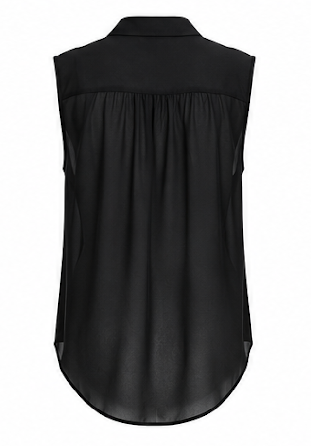 Sheer Sleeveless Button-Down Blouse, H&M - Size S