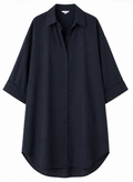 Black Shirt Dress, Monki  - Size L