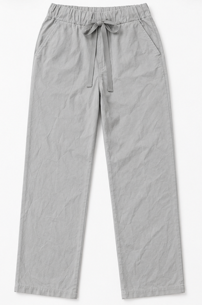 Light Grey Linned Joggers, MARTA - Size S/M