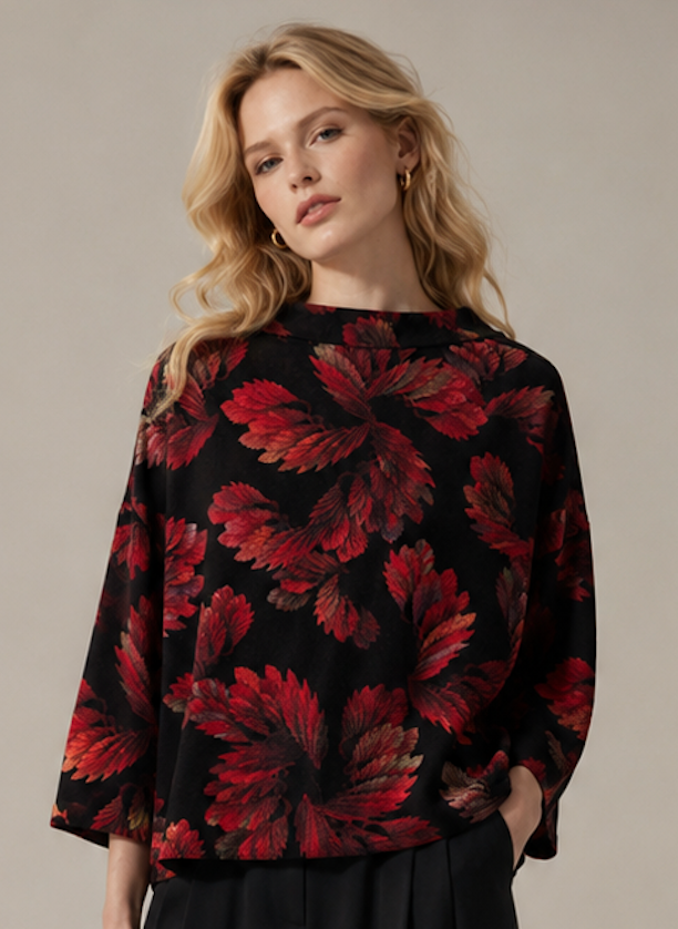 Floral woolen, MONGUL - Size M