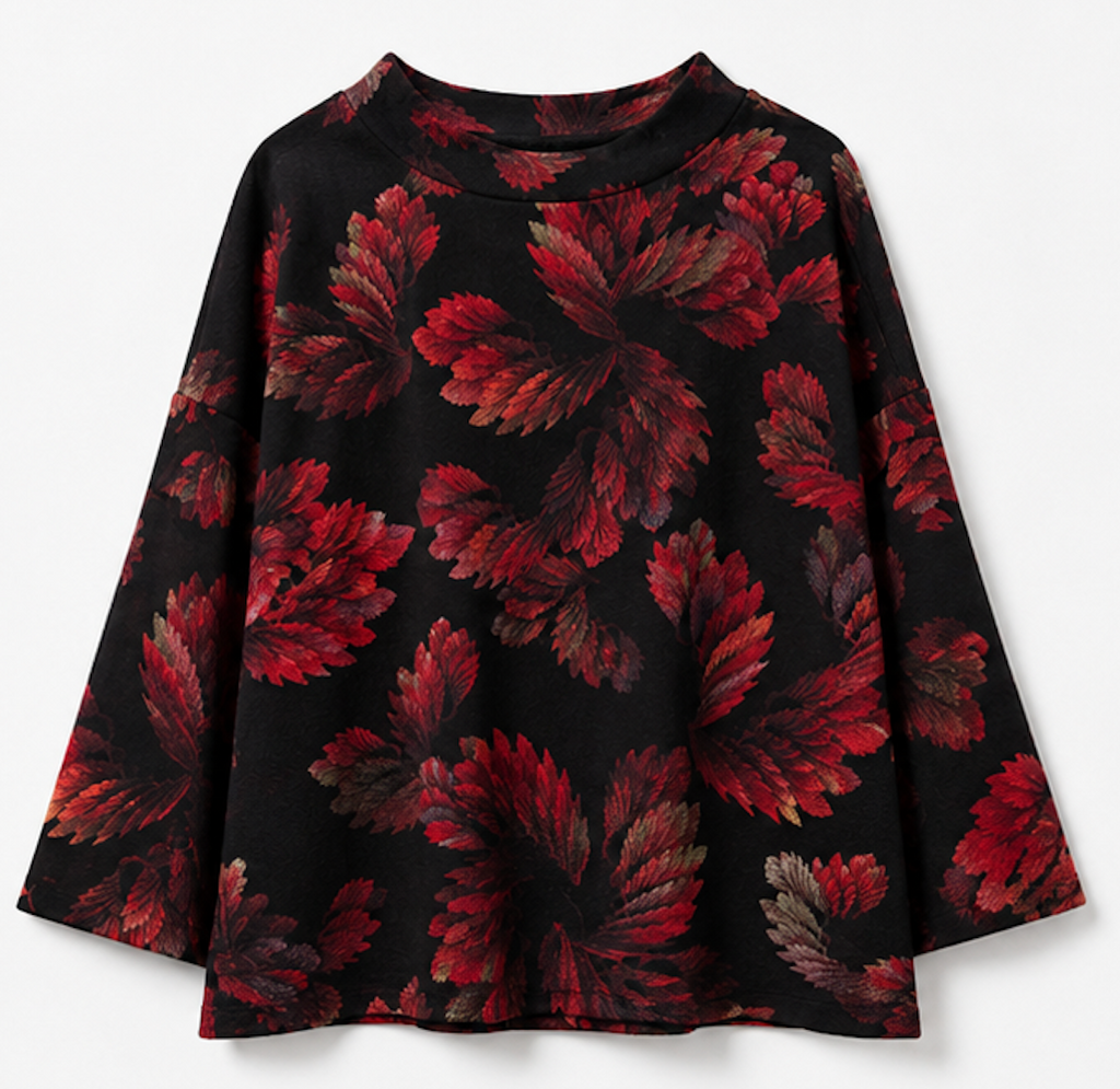 Floral woolen, MONGUL - Size M