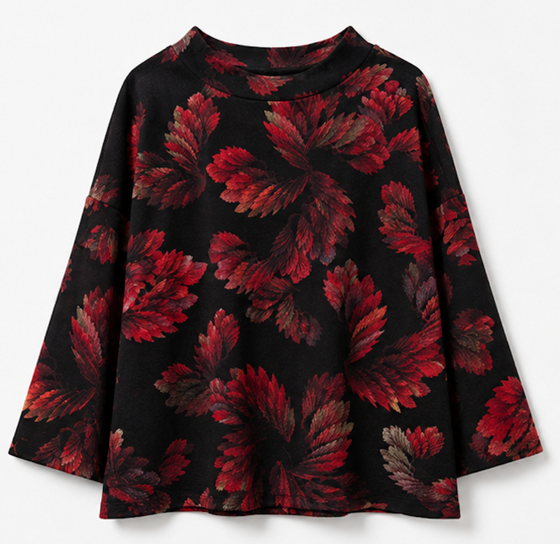 Floral woolen, MONGUL - Size M