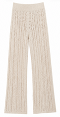 Open-Knit Wide Leg Pants, JDY – Size S